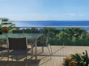 Apartment in architectural oasis near the sea