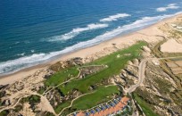 On the shorefront with breathtaking ocean and golf views