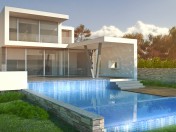Front line golf villa